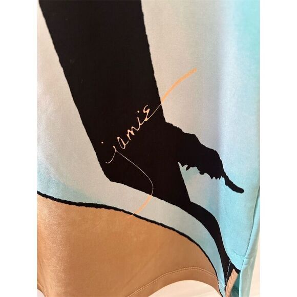 Jamie Sadock Women's M Geometric Print Sleeveless Golf Tank Top - Picture 5 of 9